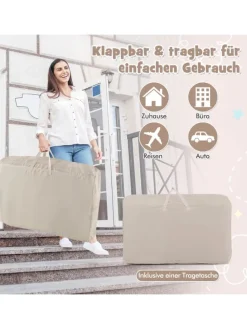 3 in 1 Beistellbett in Beige