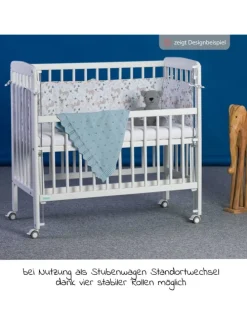 2 in 1 Beistellbett, Stubenbett Nino (auch in weiss