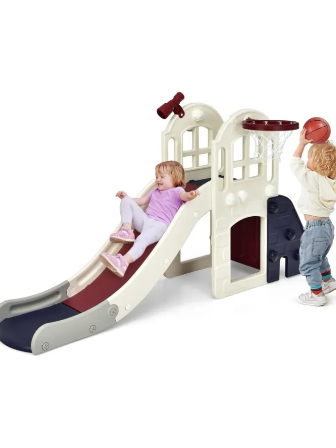 6 in 1 Spielplatz in Blau