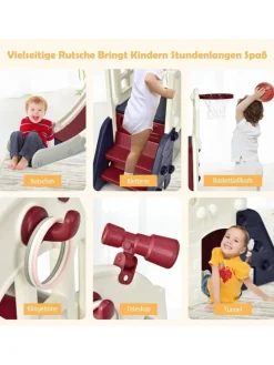 6 in 1 Spielplatz in Blau