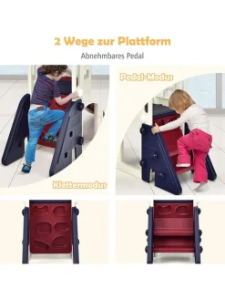6 in 1 Spielplatz in Blau