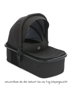 3-1 Kombi-Kinderwagen-Set Fill Jaguar mit in grau,schwarz