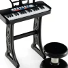 37 Tasten Keyboard ab 3 Jahren in Schwarz