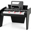 25 Tasten Keyboard Kinder ab 3 Jahren in Schwarz