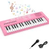 37 Tasten Keyboard Kinder ab 3 Jahren in Rosa