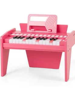 25 Tasten Keyboard Kinder ab 3 Jahren in Rosa