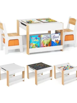 3 tlg. Kindersitzgruppe ab 3 Jahren in Beige