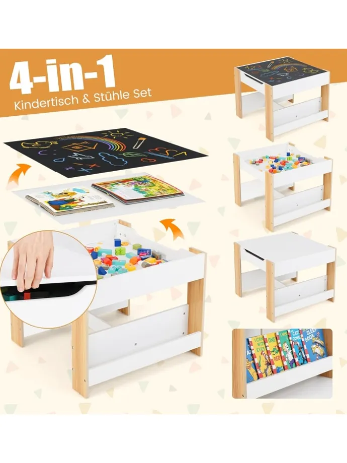 3 tlg. Kindersitzgruppe ab 3 Jahren in Beige