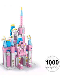 1000 tlg. Konstruktionsset "Princessin" in Rosa - ab 6 Jahren