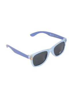 2 tlg. Set: Sonnenbrille mit Portemonnaie in Hell-Blau