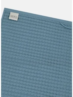 2 X Duschtuch im Set Piquee in Steel blue
