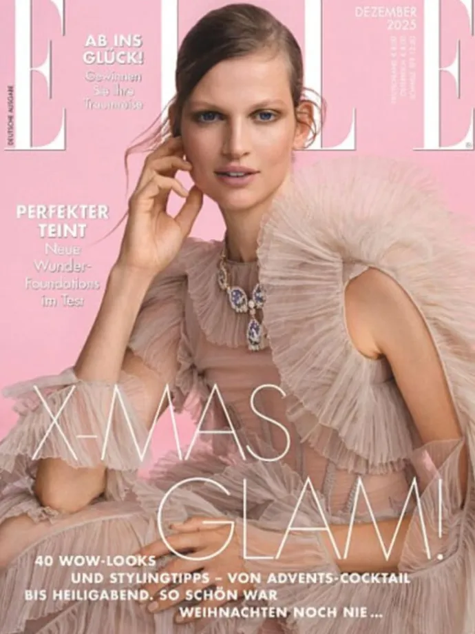 12 x ELLE Zeitschrift (Gutschein für Jahres Abo)