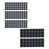 180 x Filzgleiter in Schwarz