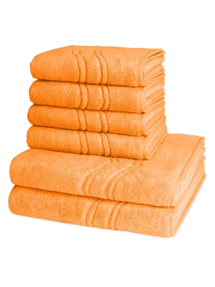 4 X Handtuch 2 X Duschtuch im Set Cashmere feeling in Dahlie