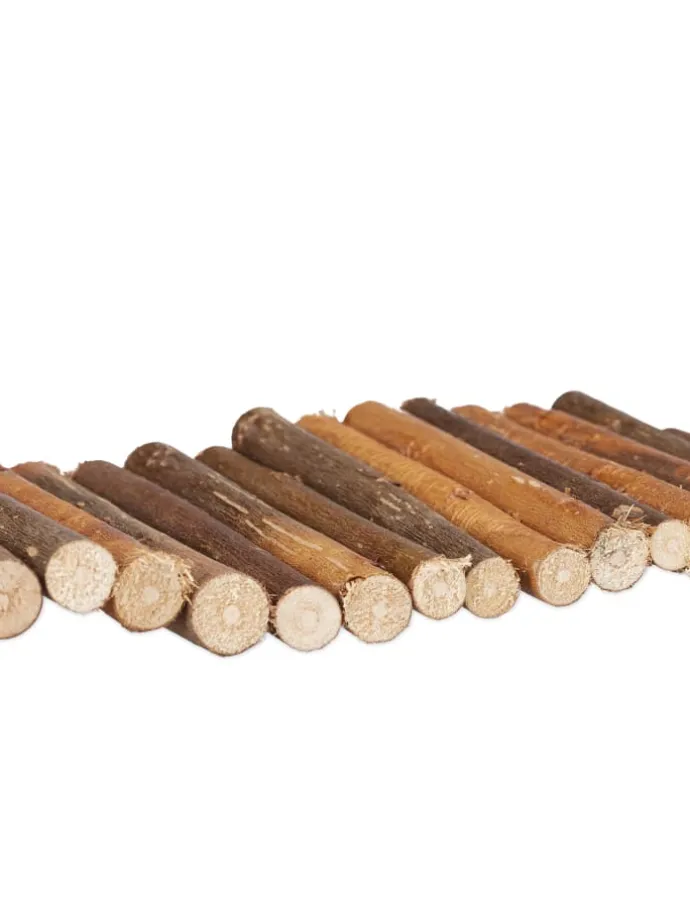 3 x Hängebrücke Nager in Natur - (B)55 x (H)1,5 x (T)10 cm