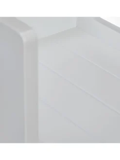 2 x Kindersitzhocker in Weiß - (B)30 x (H)30 x (T)30 cm
