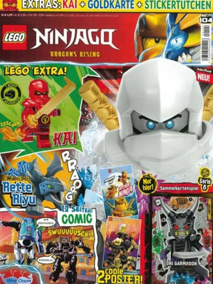 13 x LEGO NINJAGO MAGAZIN (Gutschein für Jahres Abo)