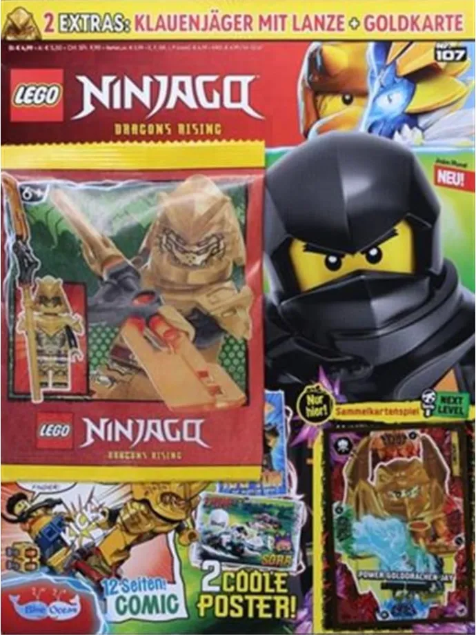 13 x LEGO NINJAGO MAGAZIN (Gutschein für Jahres Abo)