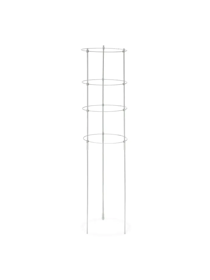 2 x Rankhilfe in Grau - (H)120 x Ø 30 cm
