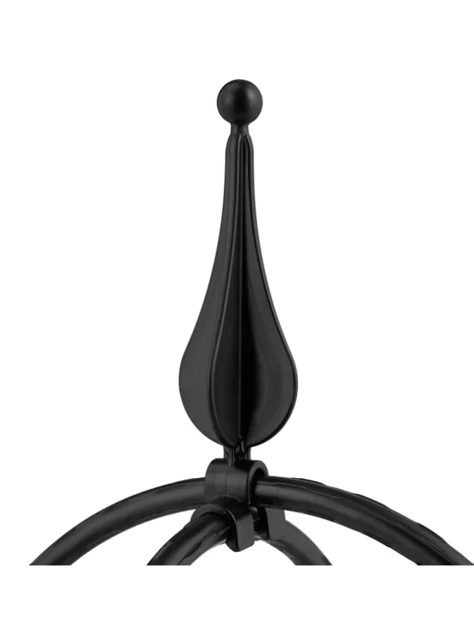 2 x Rankhilfe in Schwarz - (H)70 cm