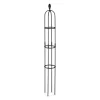 2 x Rankhilfe in Schwarz - (H)160 x Ø 20 cm