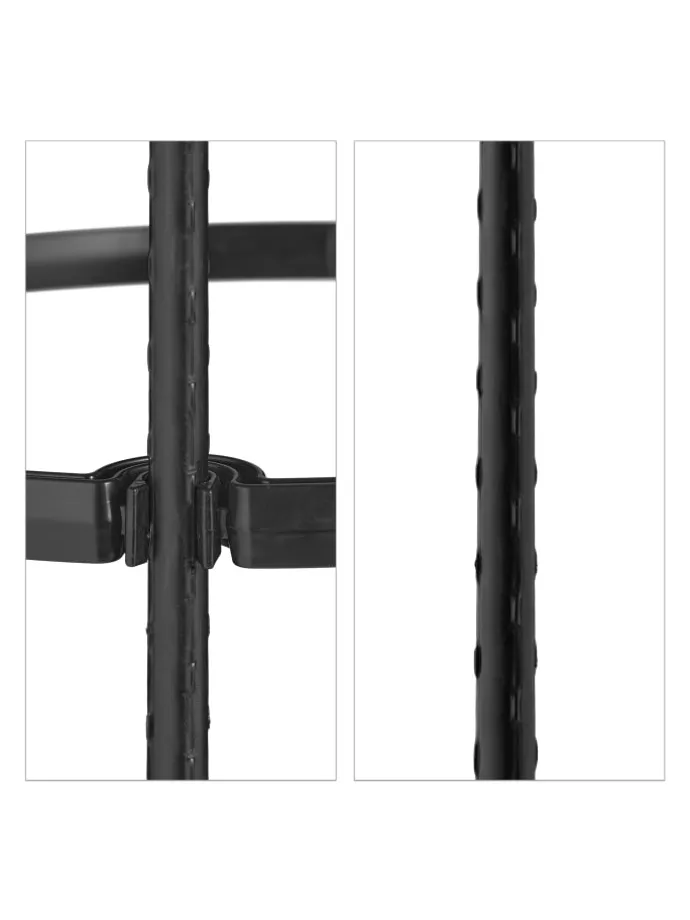 2 x Rankhilfe in Schwarz - (H)160 x Ø 20 cm