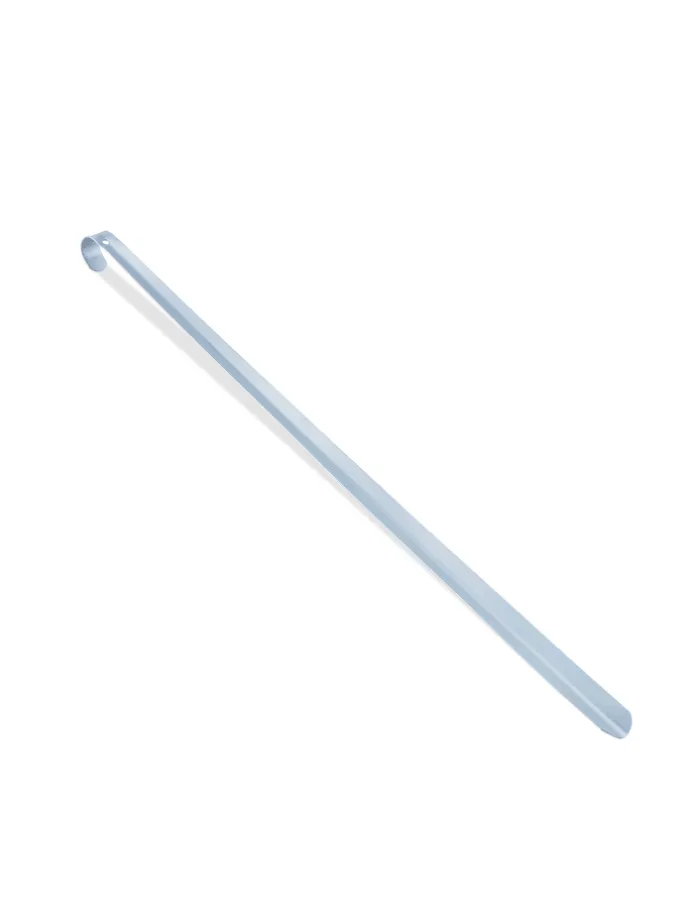 2 x Schuhlöffel in Silber - 70 cm