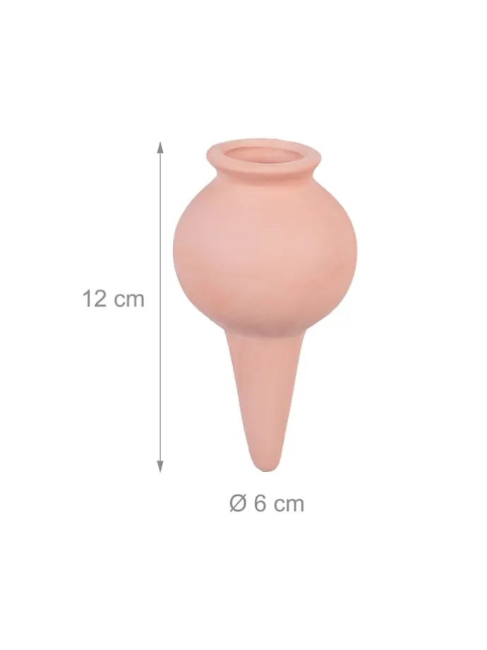 4 x Tonkegel in Terrakotta