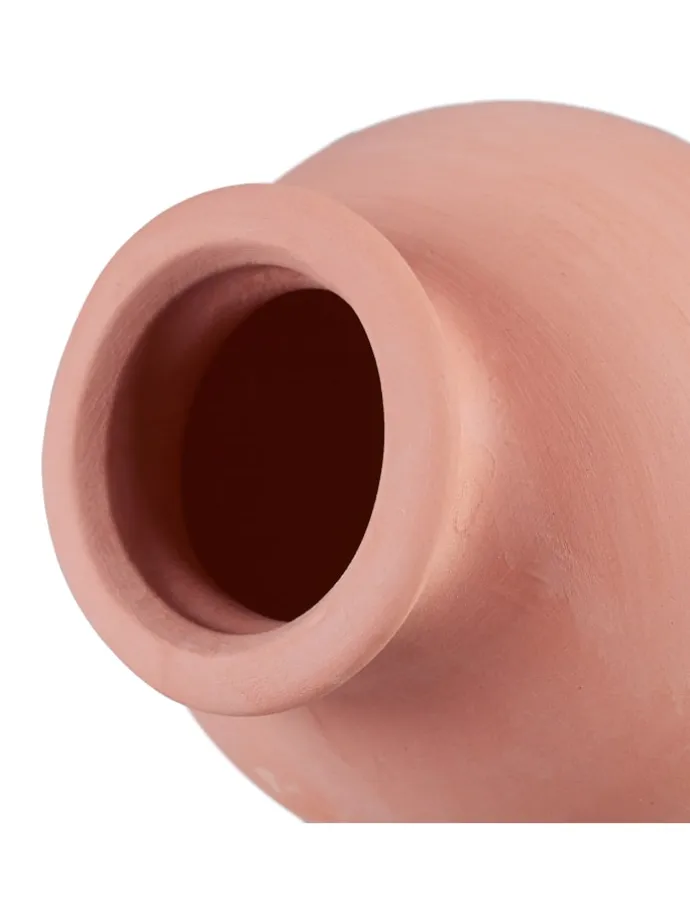 4 x Tonkegel in Terrakotta