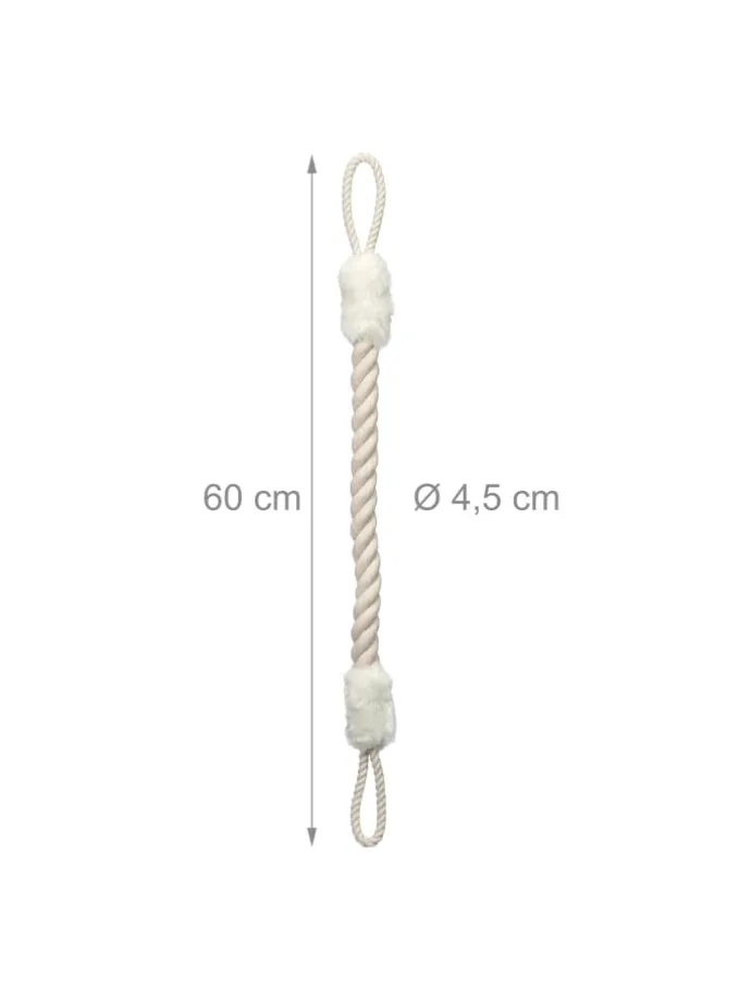 3 x Türkordel in Beige/ Weiß