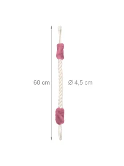 2 x Türkordel in Creme/ Rosa