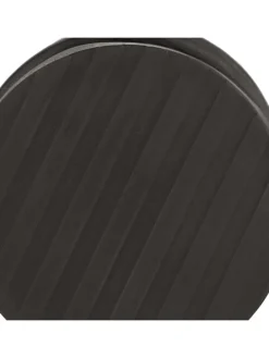 3 x Türstopper in Bronze/ Schwarz - (H)7,5 x Ø 7 cm