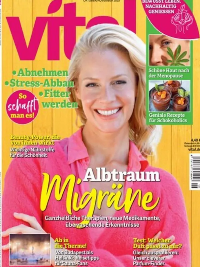 6 x VITAL Zeitschrift (Gutschein für Jahres Abo)