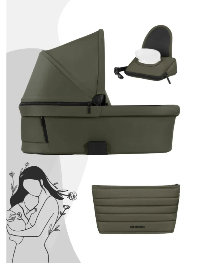 ABC Design Babywanne für Samba 2 und Salsa Run - Farbe: Avocado