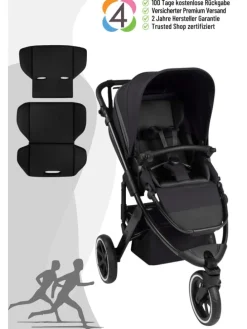 ABC Design Salsa 5 Run Sportkinderwagen - Farbe: Coal