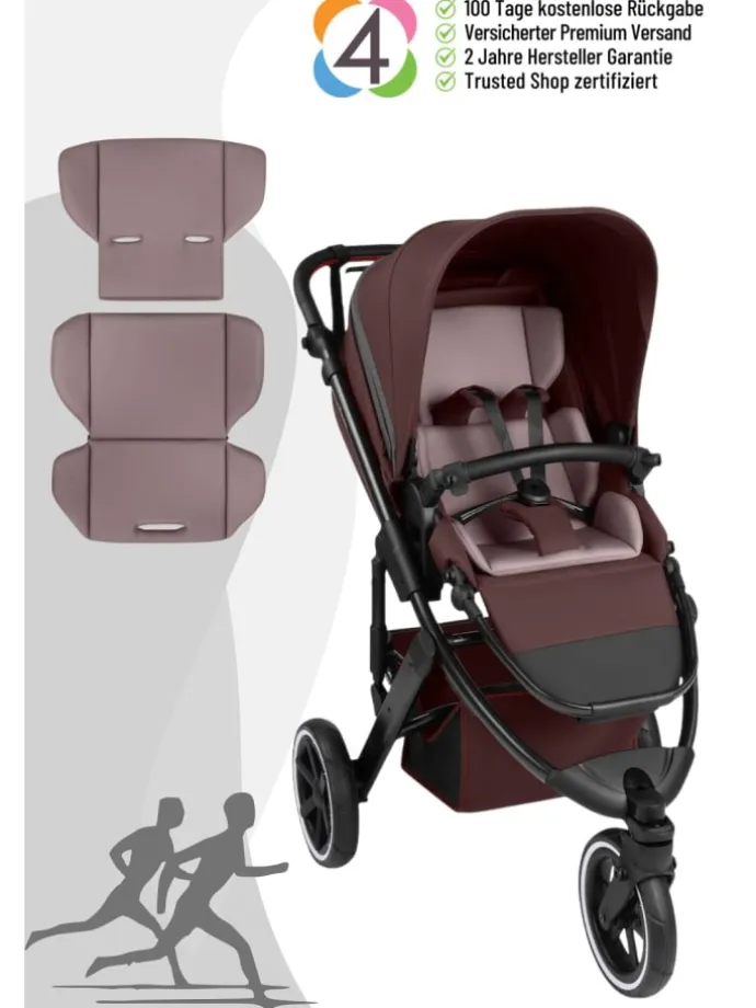 ABC Design Salsa 5 Run Sportkinderwagen - Farbe: Umbra