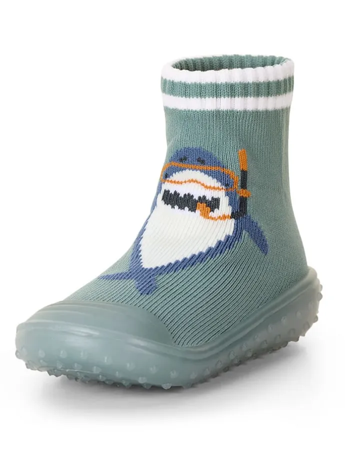 Abenteuer-Socken in Grün