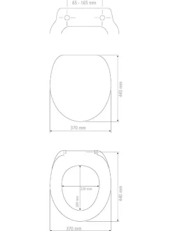Absenkautomatik-WC-Sitz 