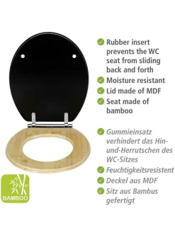 Absenkautomatik-WC-Sitz 