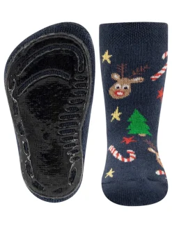 ABS-Socken "SoftStep" in Dunkelblau
