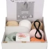 Accessoires-Häkel-Set "Affe" in Grün