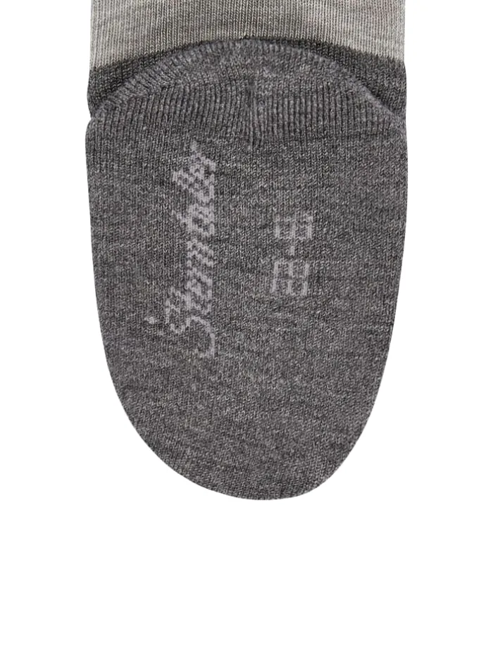 Active Socken lang in hellgrau mel.