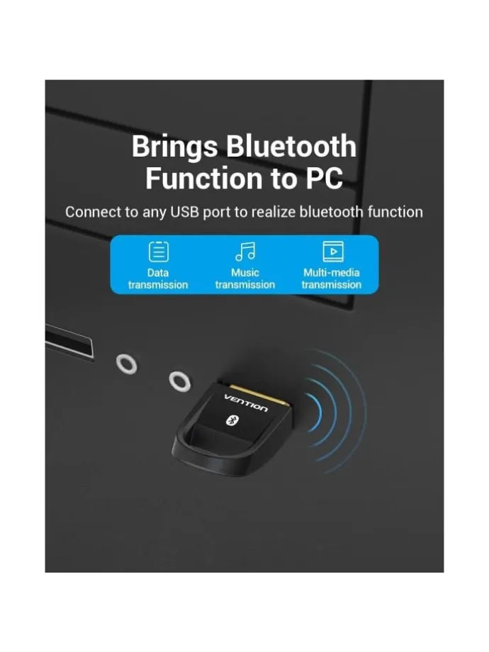 Adapter USB-A Bluetooth 5.0 (schwarz)