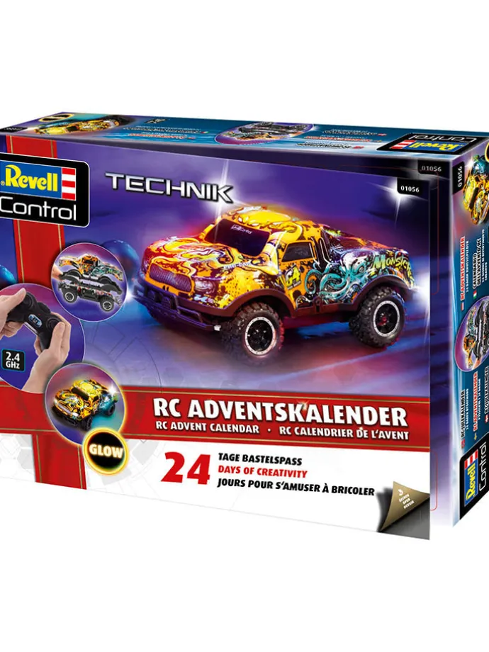 Adventskalender "Christmas Driver" in Bunt - ab 6 Jahren