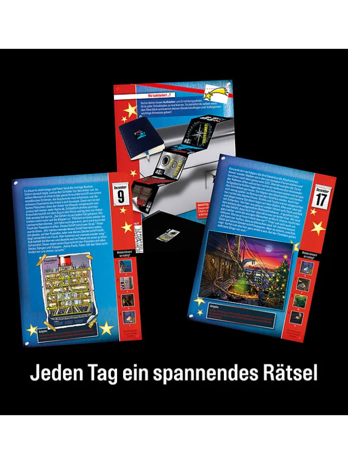 Adventskalender "Die drei ???" - ab 8 Jahren