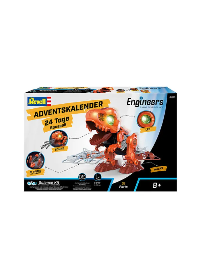 Adventskalender "Engineers Electric T.Rex" - ab 8 Jahren