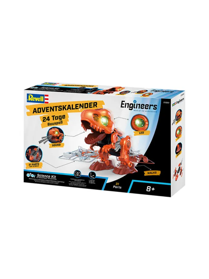 Adventskalender "Engineers Electric T.Rex" - ab 8 Jahren