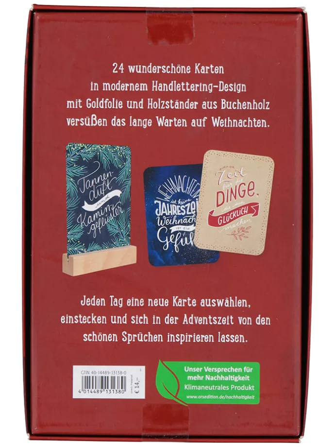 Adventskalender "Ich hol dir die Zimtsterne vom Himmel"