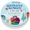 Adventskalender in der Dose "Herzklopfmomente"
