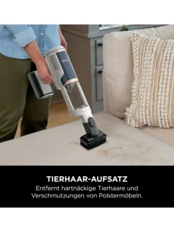 Akku Staubsauger BU3521EU Clean & Self-Empty in weiß